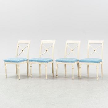 A set of four provincial chairs, first part of the 19th Century.