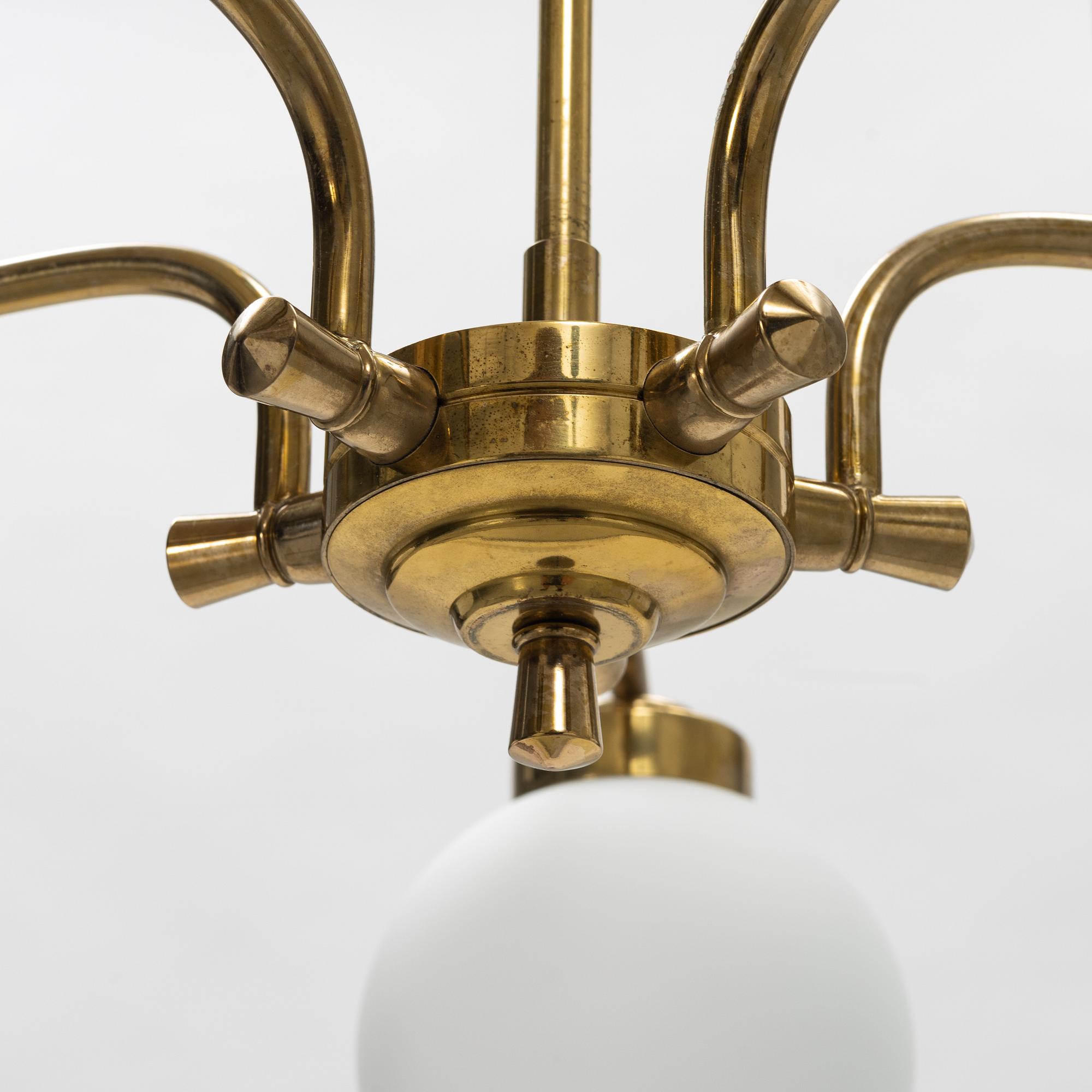 Taklampa, 1900-talets mitt.