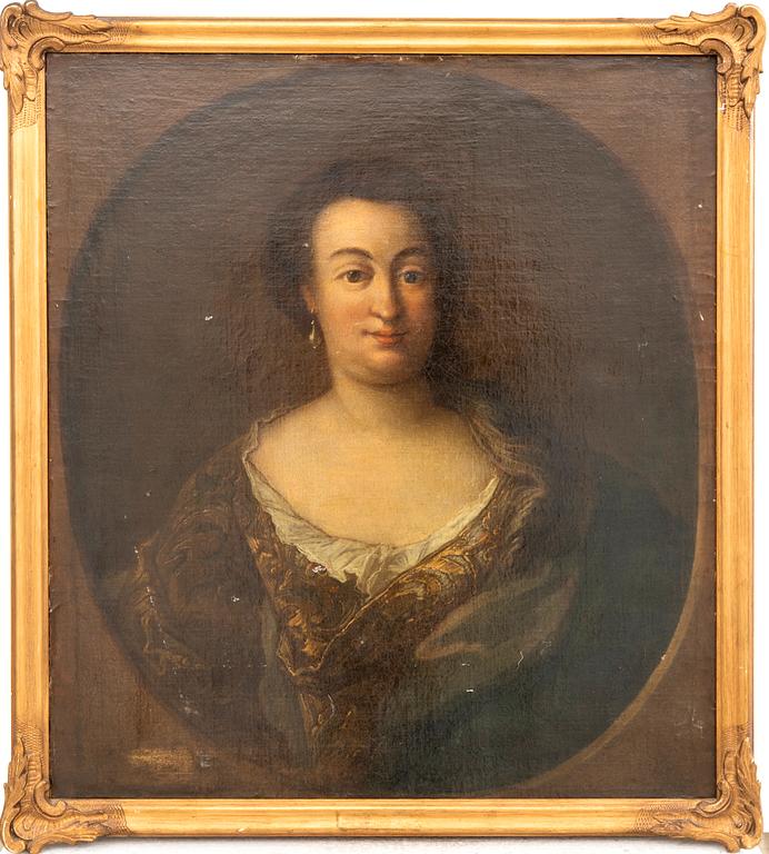Okänd konstnär 1700-tal , olja på duk.