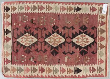 MATTOR, 2 st, Kelim, old, 79 x 113 respektive 84 x 384.