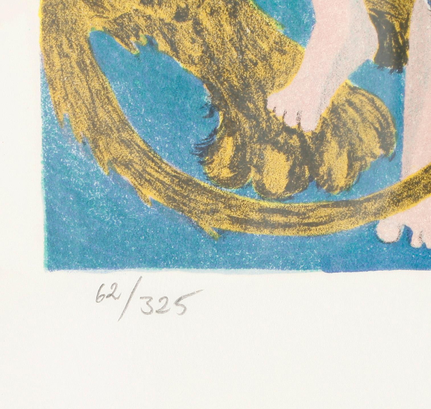 MONA HUSS WALLIN, färglitografi, signerad o numrerad 62/325.