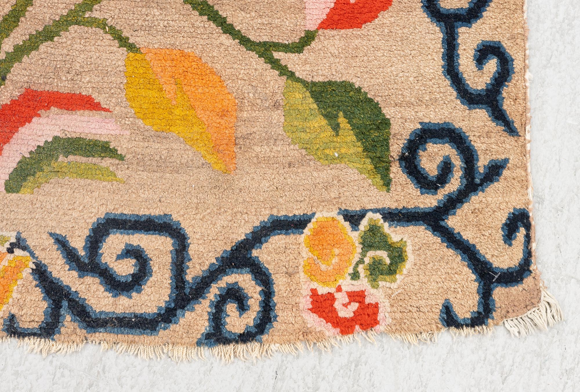 Matta, antik Tibet, 1890-1900, ca 166 x 88 cm.