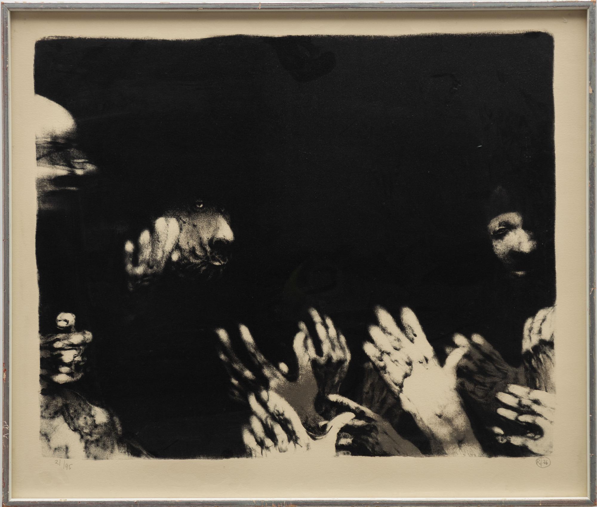 Roj Friberg, Composition with Hands. - Bukowskis