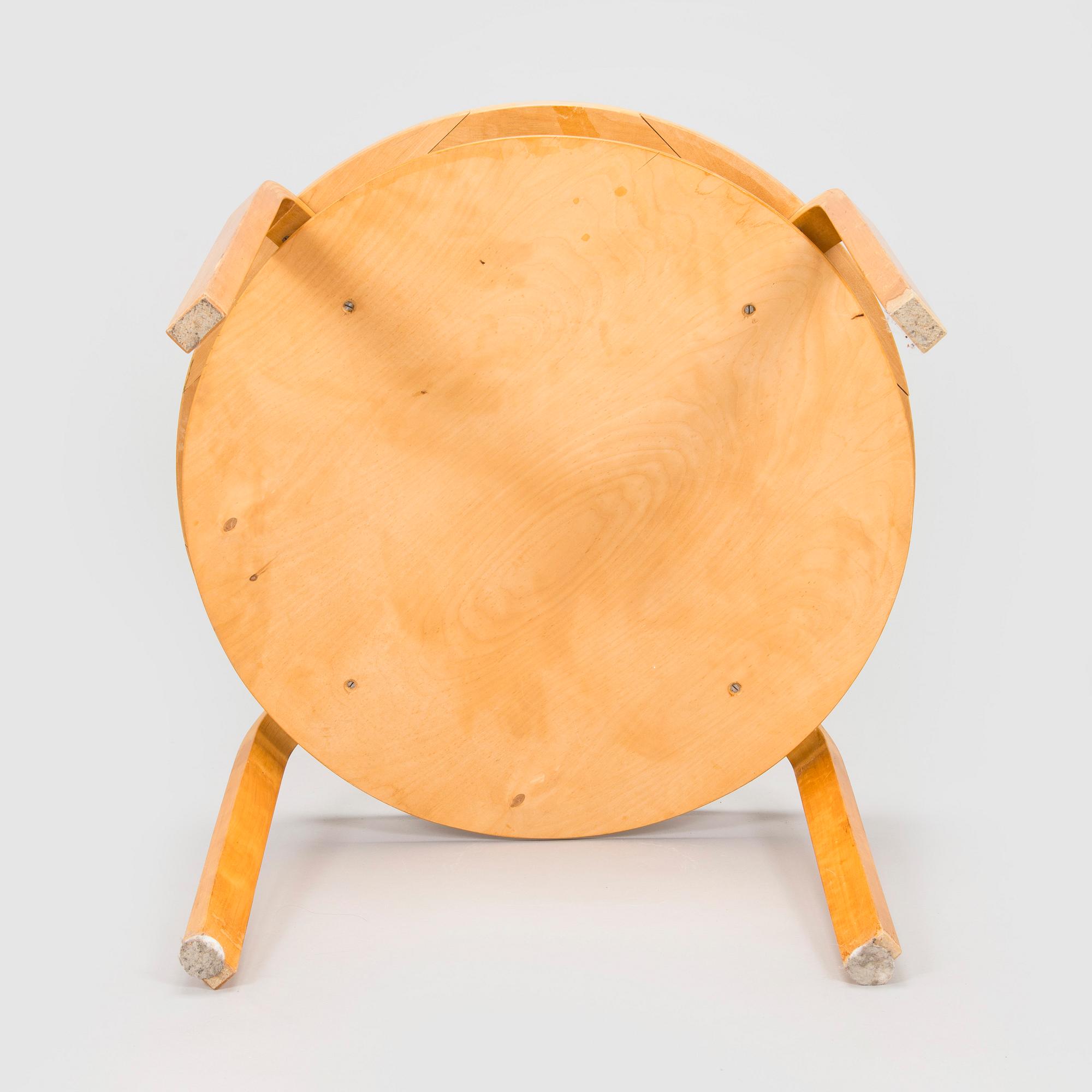 Alvar Aalto, bord, modell A71  för O.Y. Huonekalu- ja Rakennustyötehdas A.B. tidigt 1950-tal.