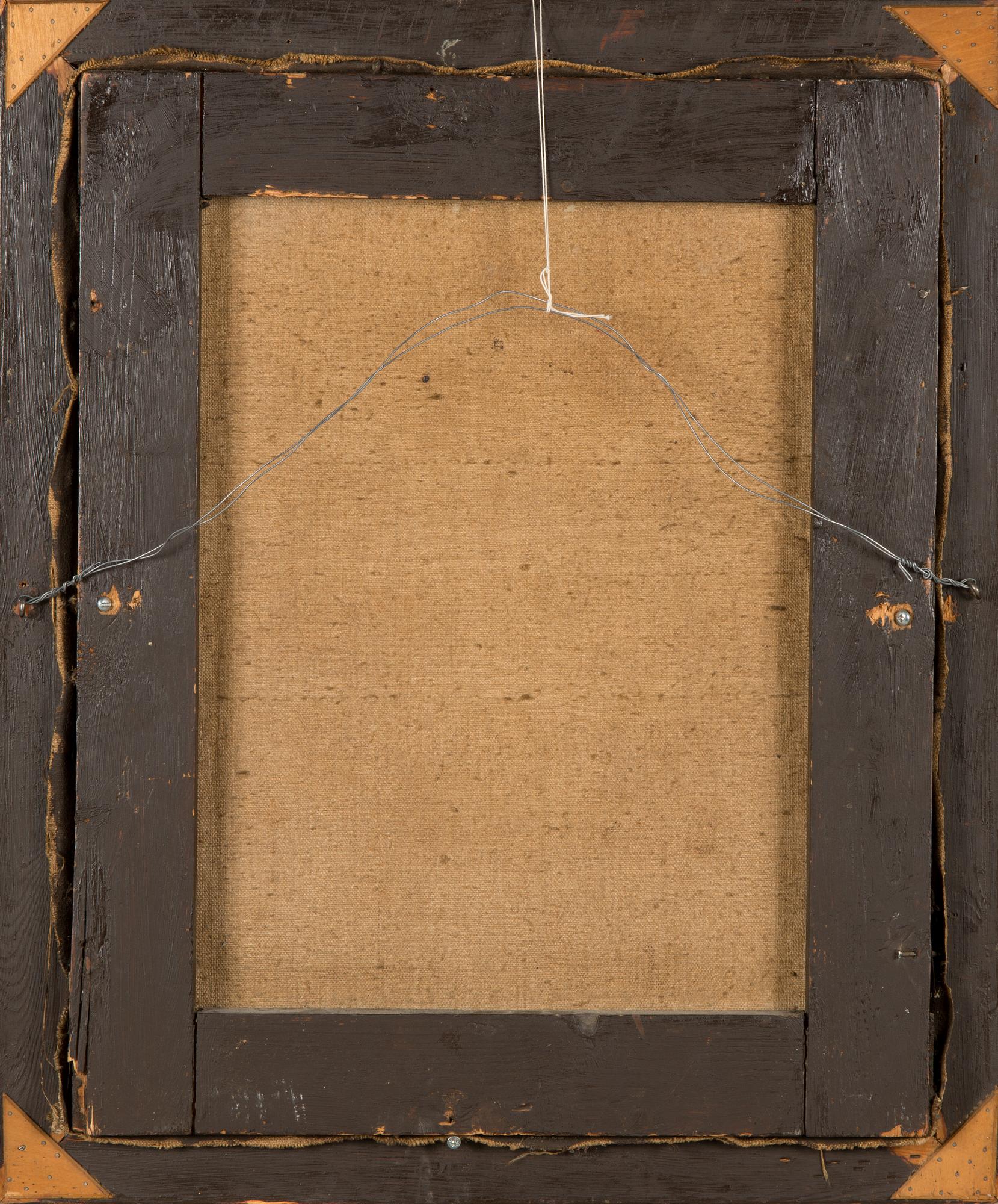 Edwin Lydén, oil on canvas, signed and dated 1911.