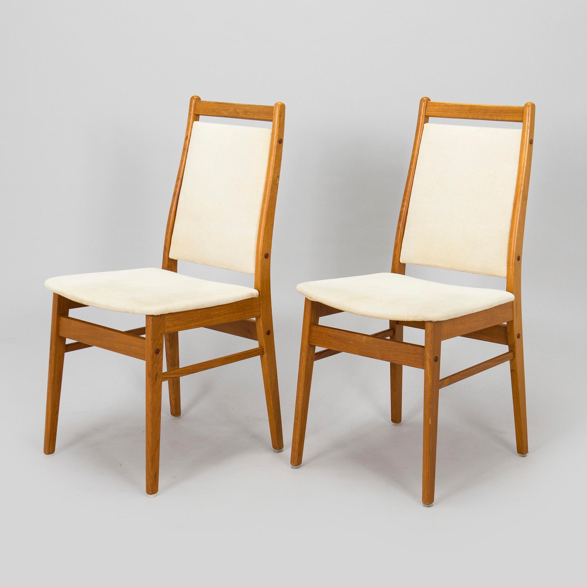 Four Danish chairs by Gangsö furniture, late 20th century.