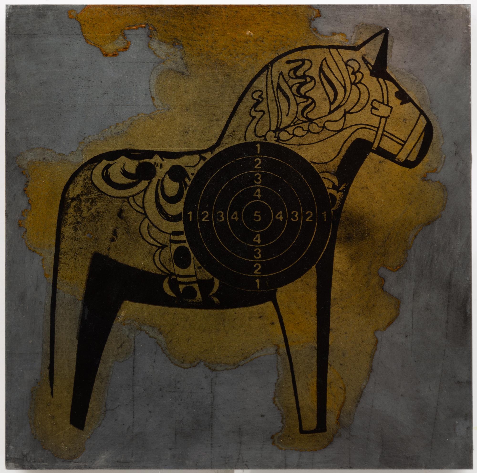 Peter Johansson, "The final solution to the problem of sculpture", polyptyk, 16 delar.