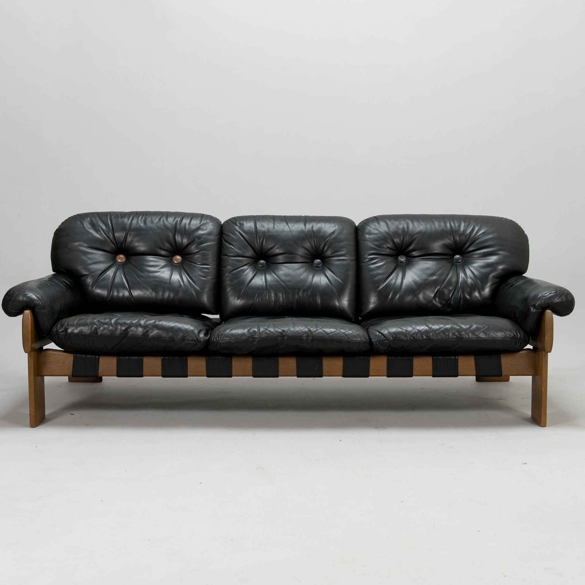ESKO PAJAMIES, A 1970's 'Africa' sofa for Asko, Finland.
