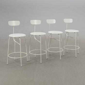 Bar stools, 4 pcs, "Afterroom Counter Chair", Menu.