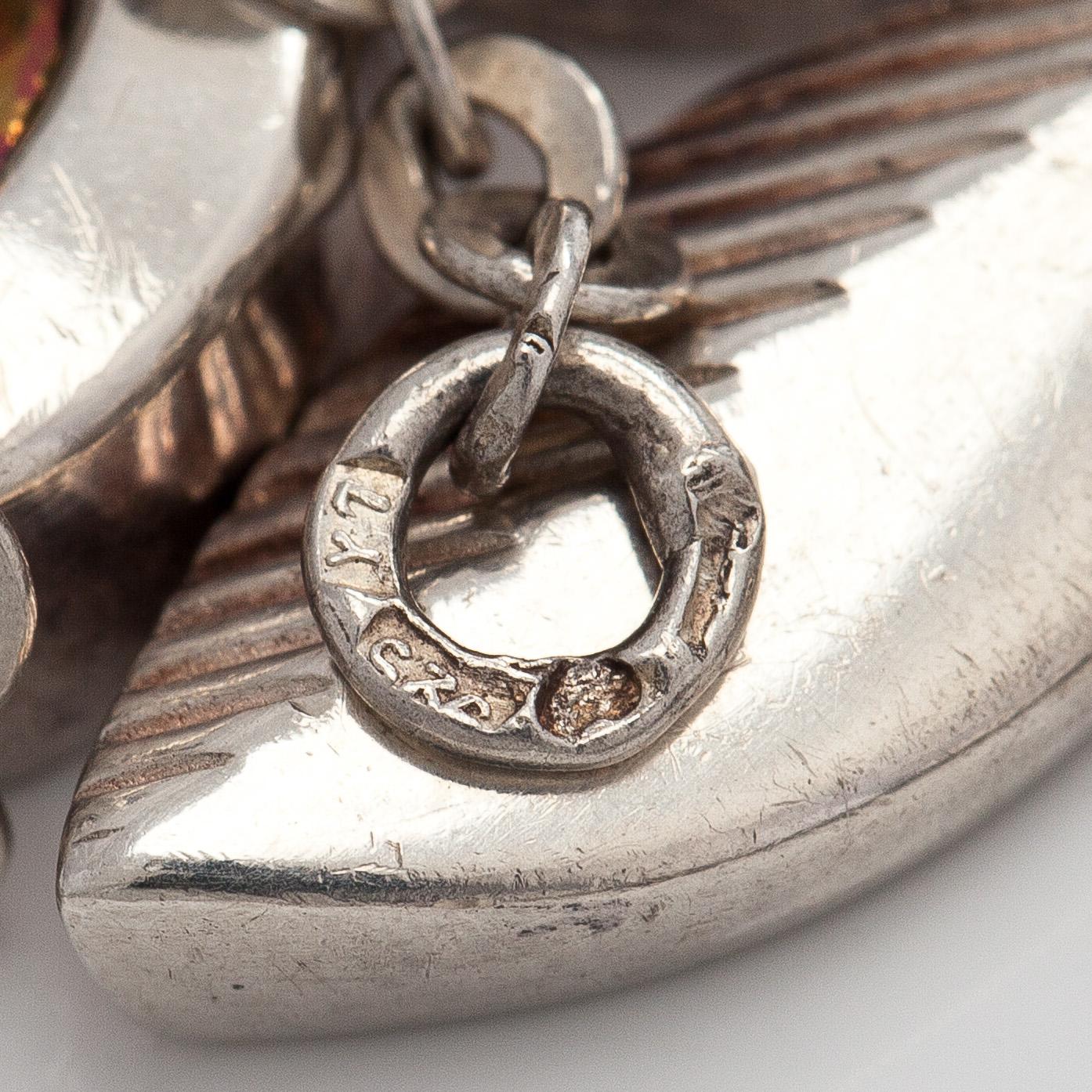 Nanny Still, hänge, silver, titan.