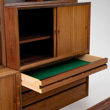 Poul Cadovius, Shelving system, “System Cado”, Royal System, Denmark, 1960s.