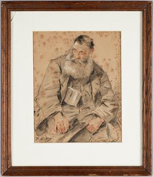Paul Mathey · PAUL MATHEY, tillskriven, teckning, sign.