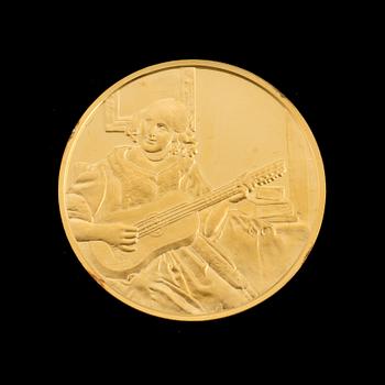 MYNT, 31 st, förgyllt silver, Franklin Mint.