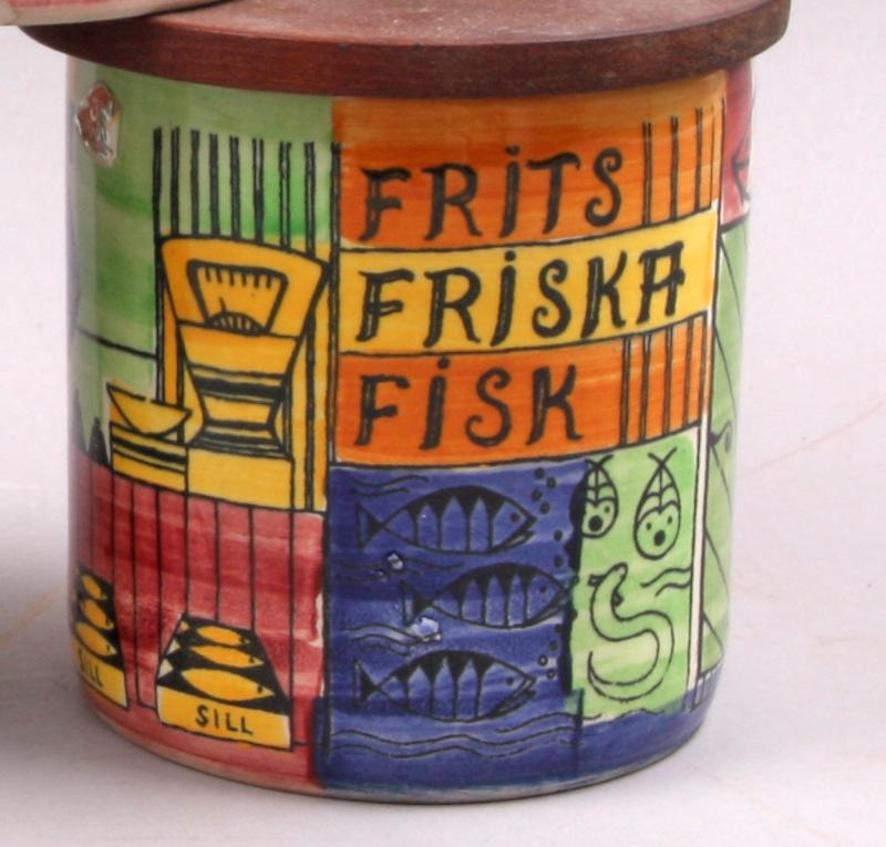 BURKAR, 4 st, flintgods. "Vår lilla stad" Anita Nylund, JIE Gantofta.