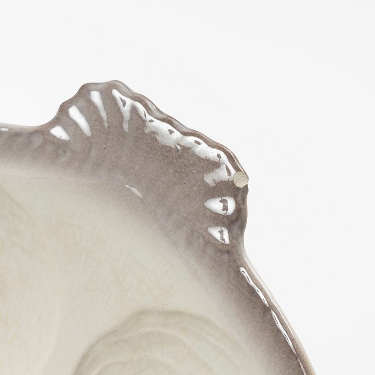 Fiskservis, 33 delar, flintgods, Waechtersbach, Tyskland, 1900-talets första hälft.