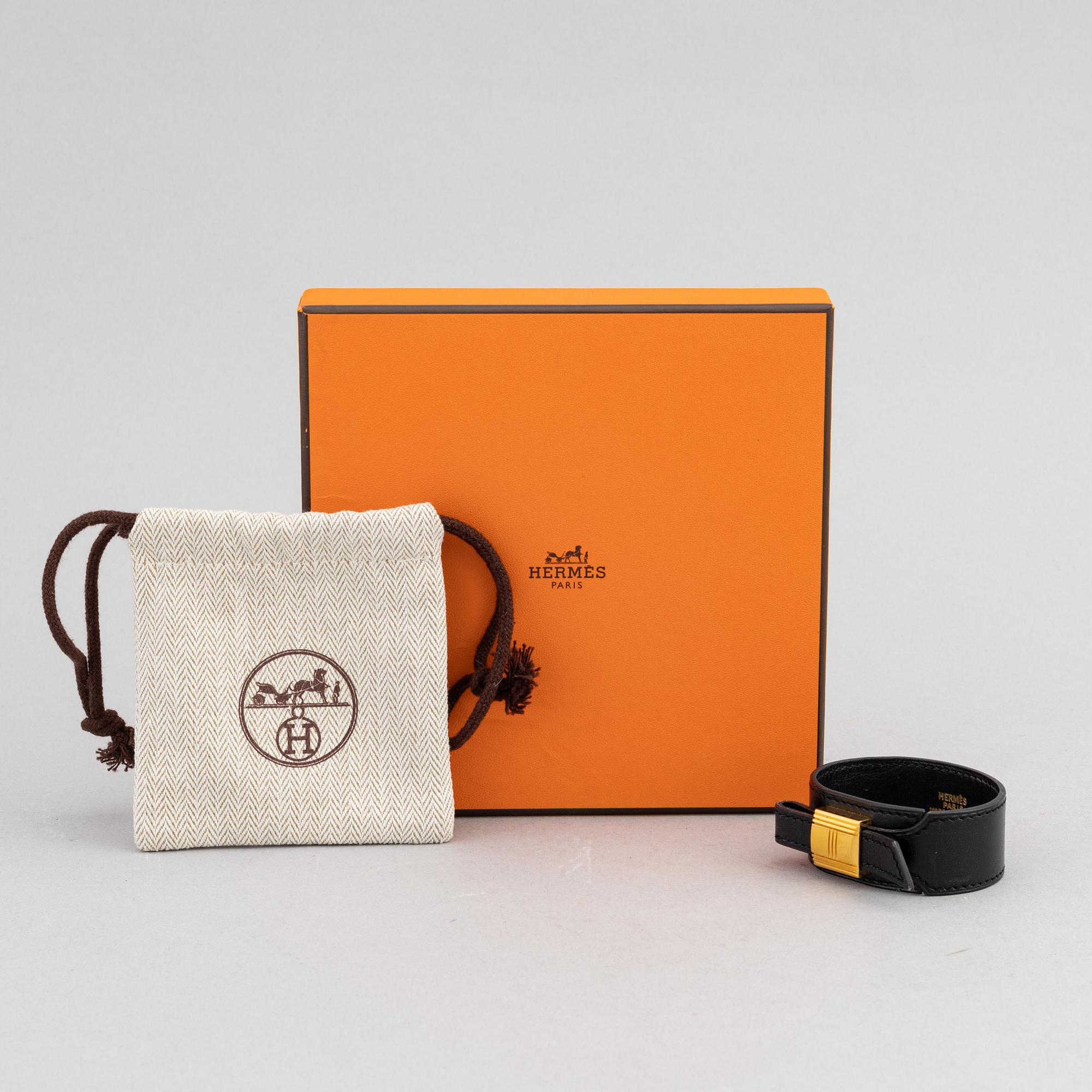 Hermès, a leather bracelet, 1998.