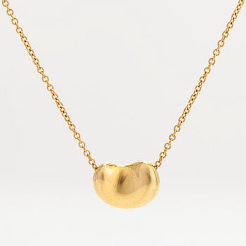 Tiffany & Co, Elsa Peretti, halsband, "Bean", 18K guld.