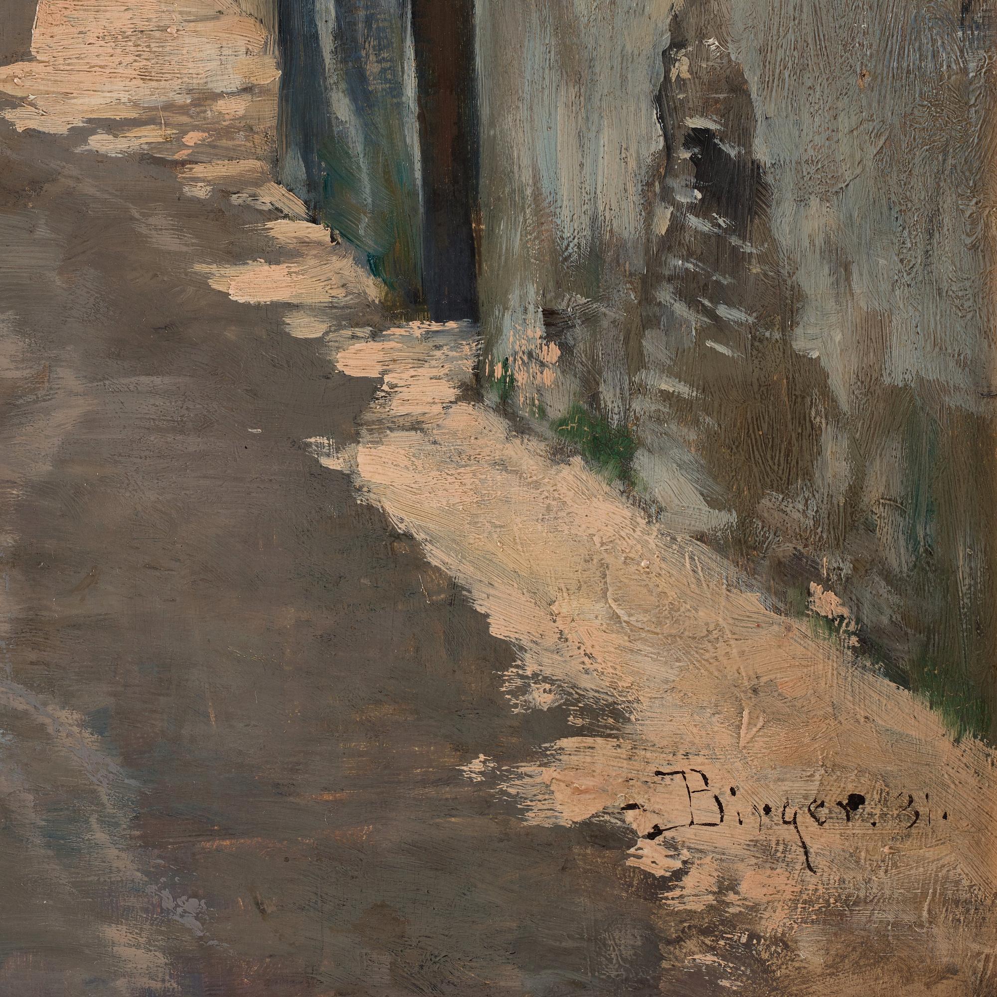 Hugo Birger, Solbelyst gränd, Paris.