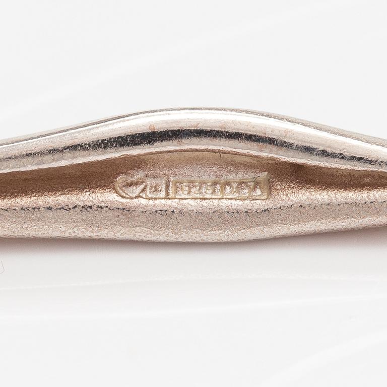 Björn Weckström, A sterling silver neckalce "Rays". Lapponia 1975.