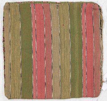 Jynne (pillow) Cross stitch, Skåne, first half of the 19th century. approx. 44 x 43 cm.