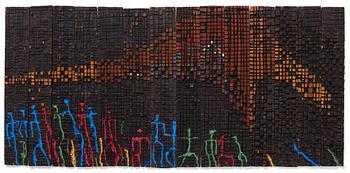 709. El Anatsui, "Migrants and illusion".