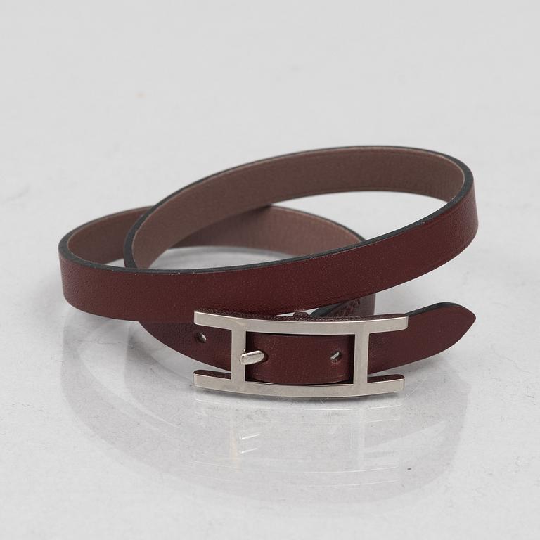 Hermès, armband "Behapi Double Tour".