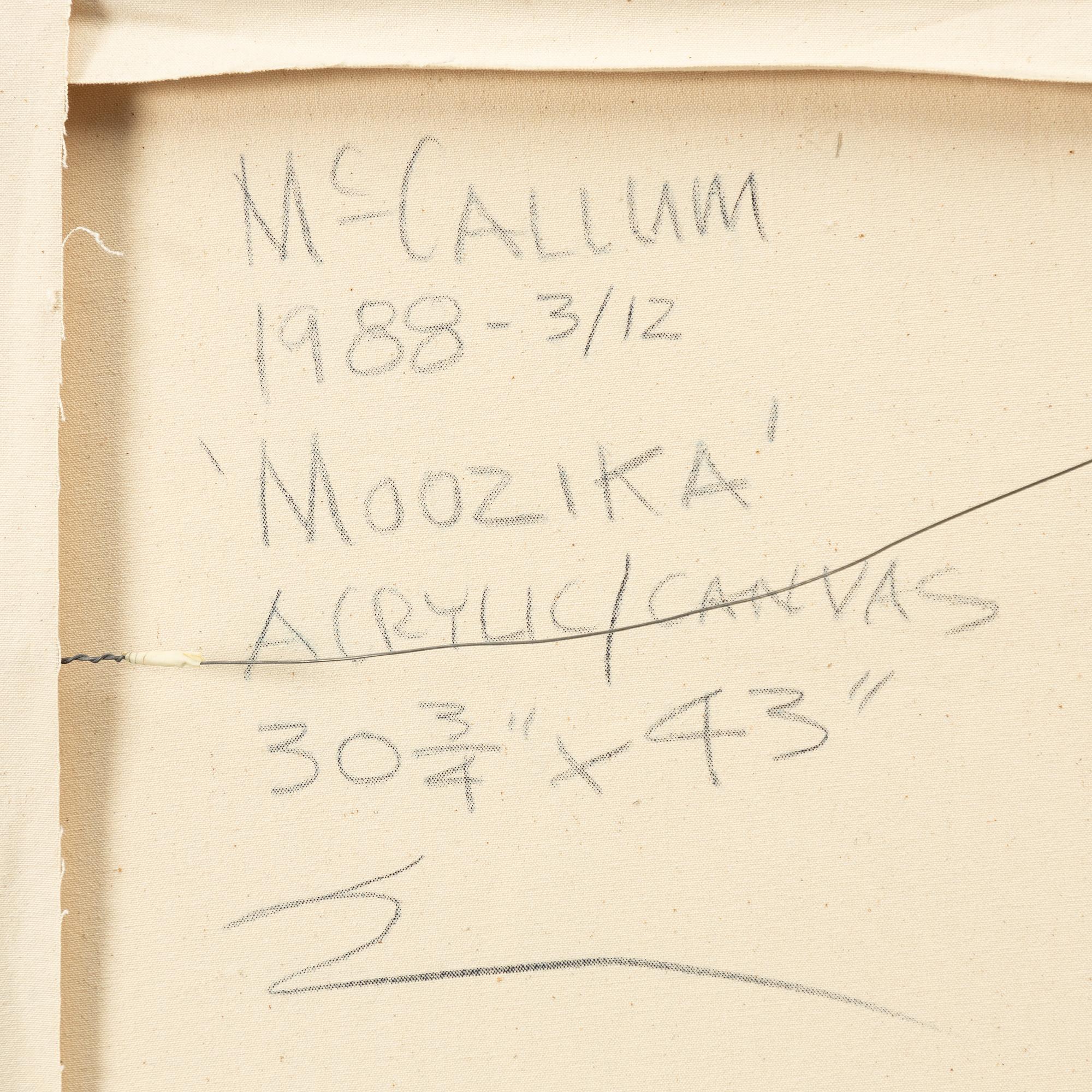 Steven McCallum, 'Moozika'.