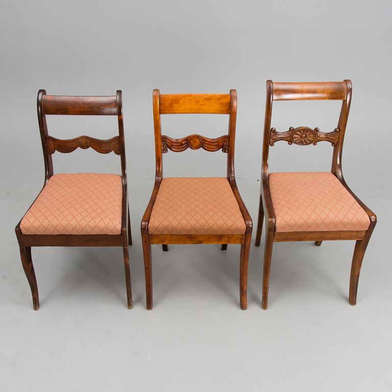 Ten similar Finnish mid-19th Century chairs.