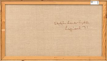 STYRBJÖRN LEANDER-ENGSTRÖM, signed painting.