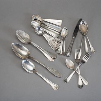PART SILVER, Vikt inklusive ett stålblad 826 g.
