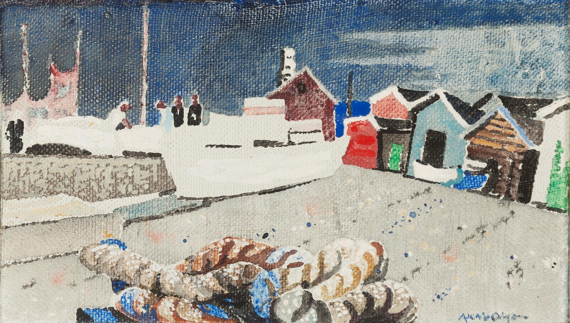 Axel Olson, "Fiskeläge".