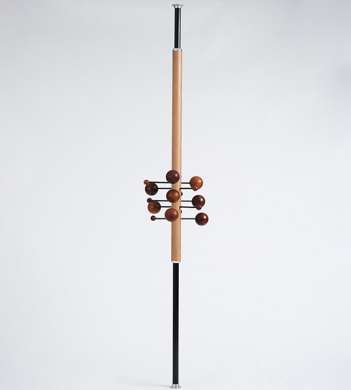 Osvaldo Borsani, a sculptural coat hanger, model "AT61", Tecno, Italy, 1970s.