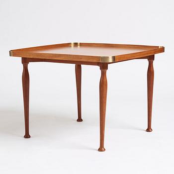 Josef Frank, a model 1074 mahogany coffee table, Svenskt Tenn, Sweden.