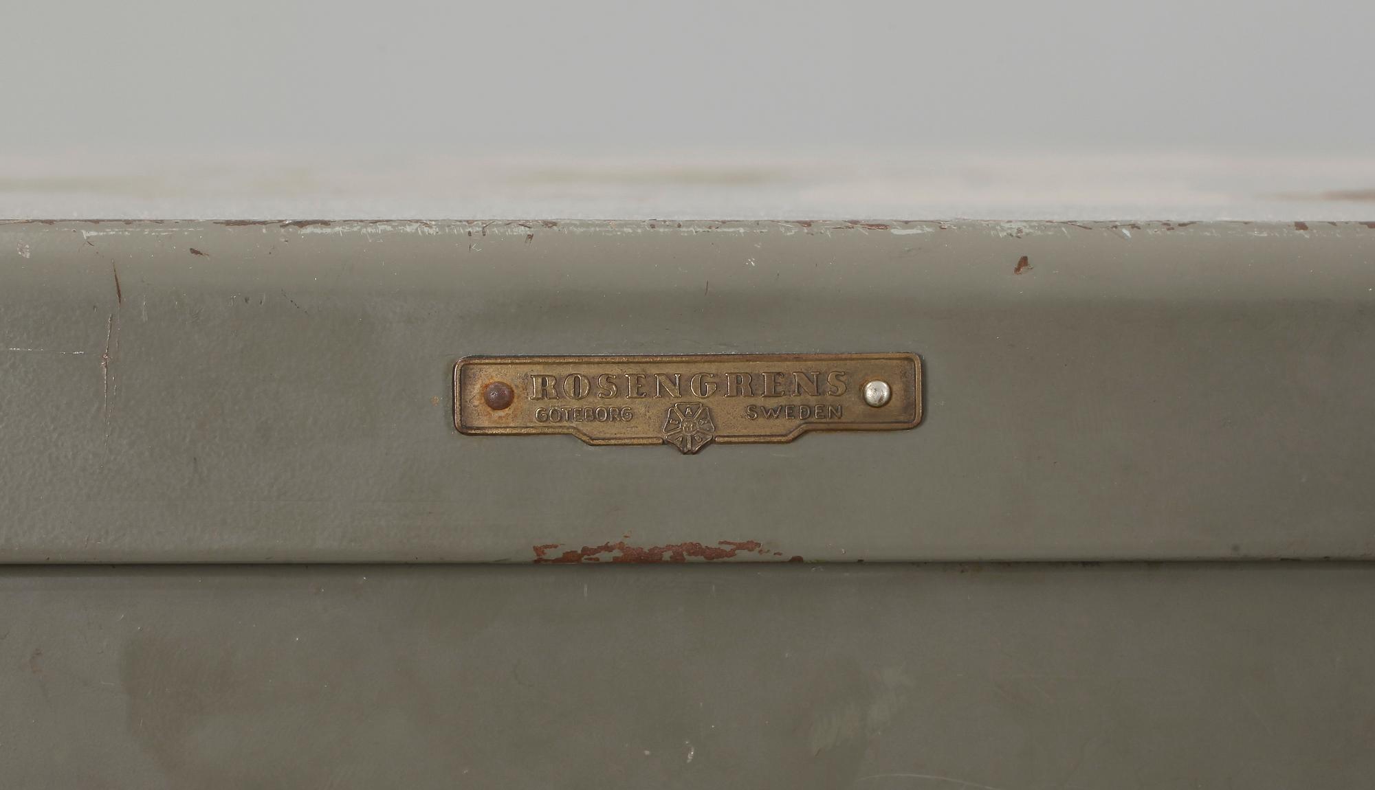 INDUSTRISKÅP/FÖRVARINGSSKÅP, Rosengrens Göteborg, 1900-talets mitt.