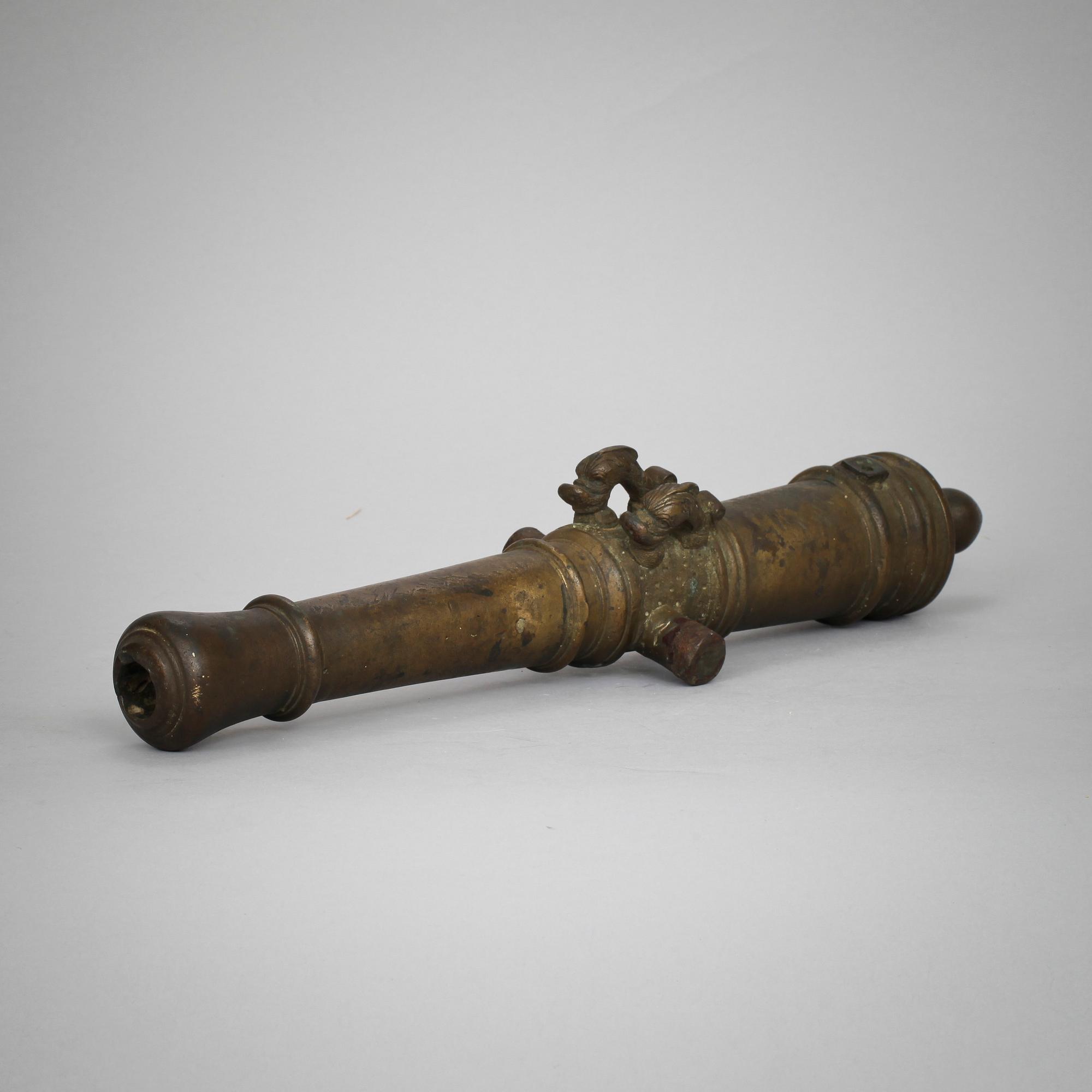 RELINGSKANON, brons, 1700-tal.