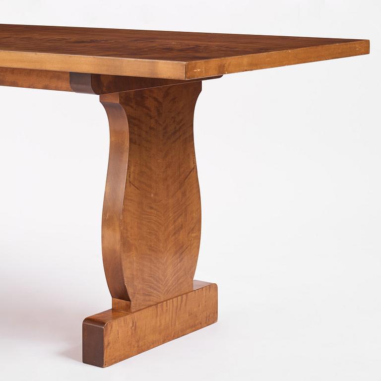 Carl Malmsten, a "Svensk Björk" (Swedish Birch) table, Swedish Grace, 1930s.