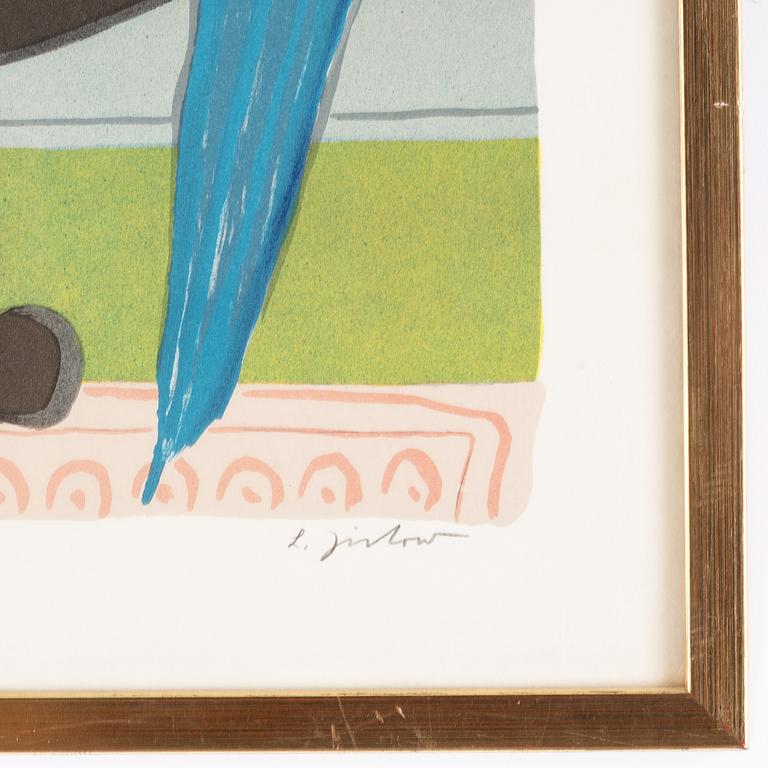 Lennart Jirlow, lithograph in colours, 1967, signed 225/350.