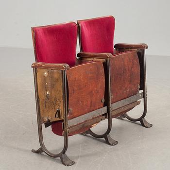 BIO/TEATERSTOLAR, ett par, 1900-tal.