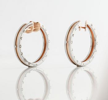 A pair of Bulgari earrings.