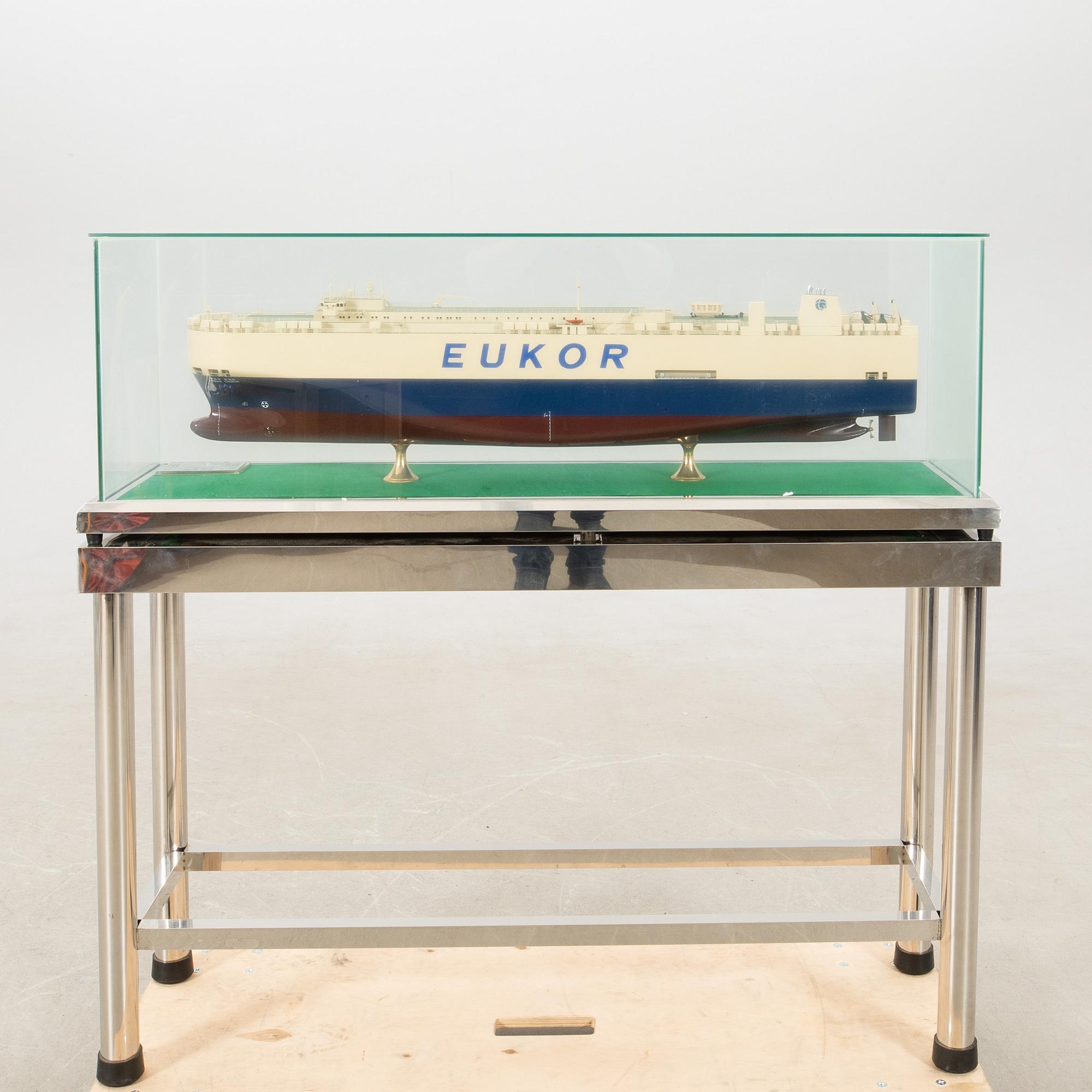 Ship model, "Asian chorus" Eukor car carriers inc Korea 1997.