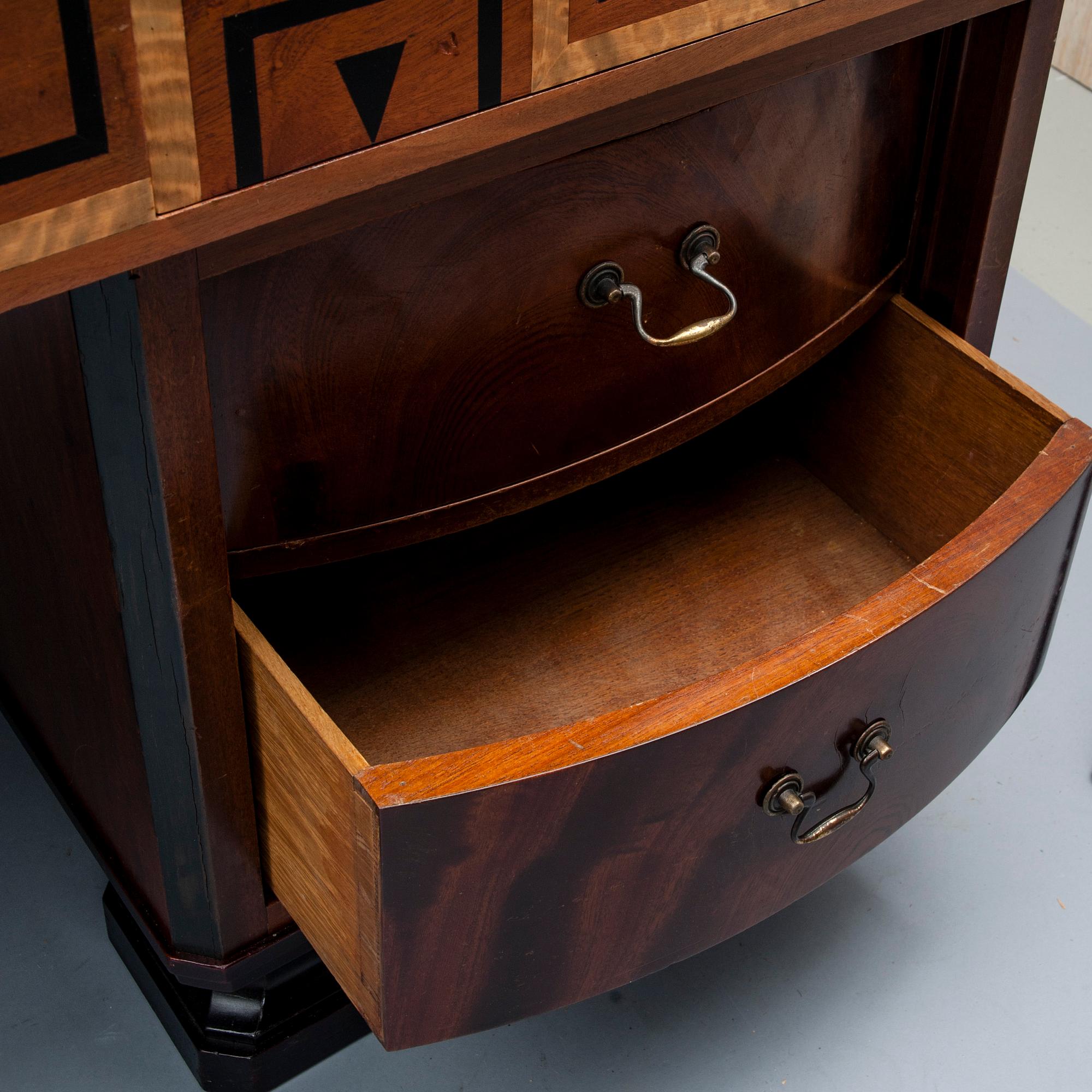 SKRIVBORD, Birger Hahl, art déco, 1920-tal.
