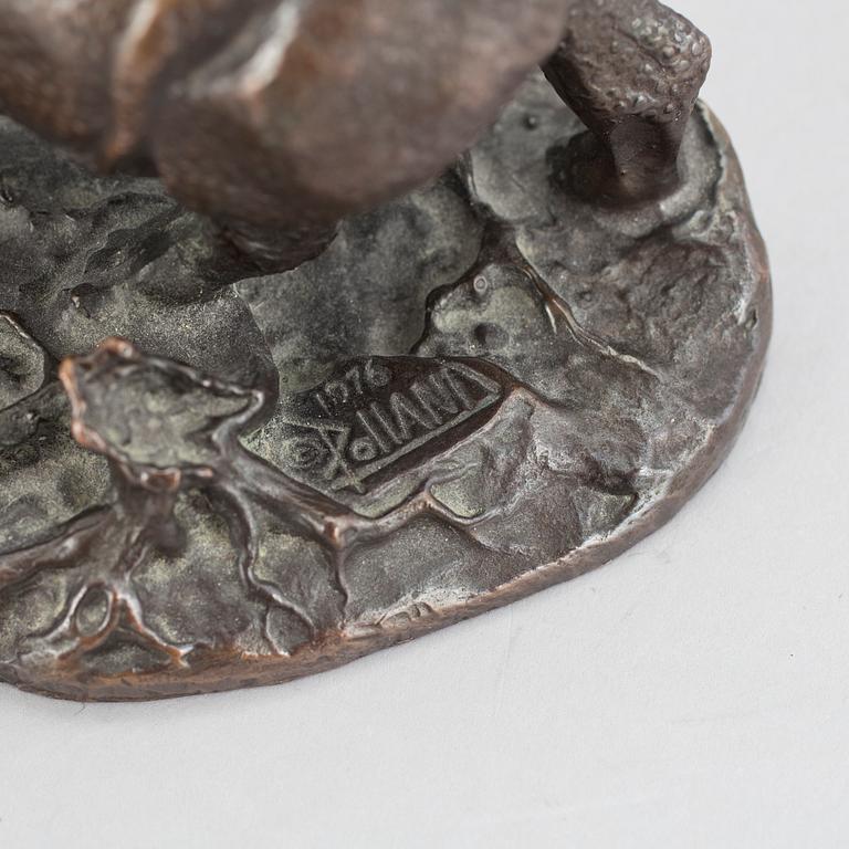 SKULPTUR, brons, The Franklin Mint, 1976.