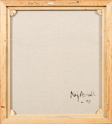 MAJ ARNELL, oil on canvas, signed and dated á tergo -98.