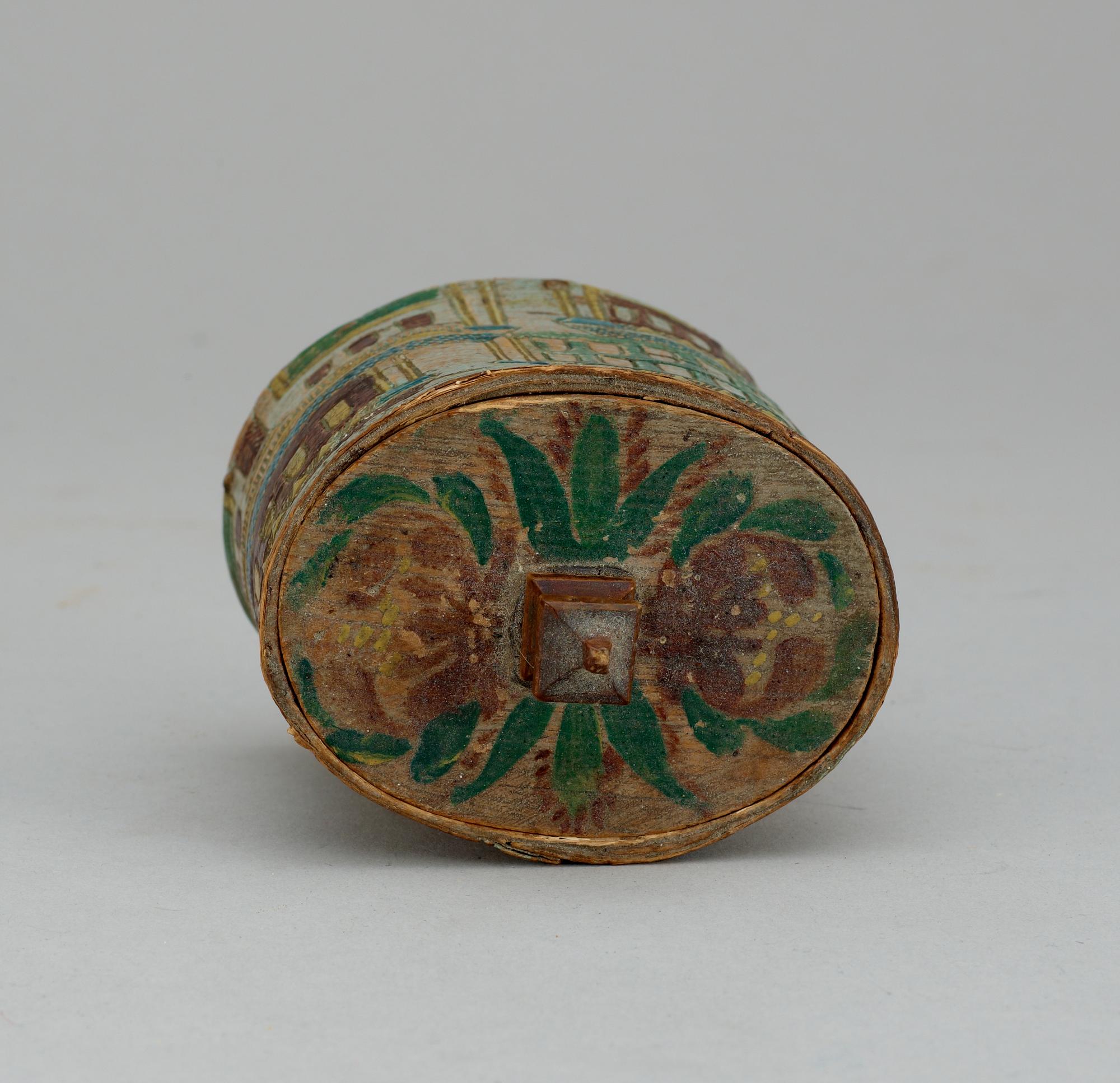 NÄVERJOLLE, allmoge. Järvsö, Hälsingland, 1800-tal.