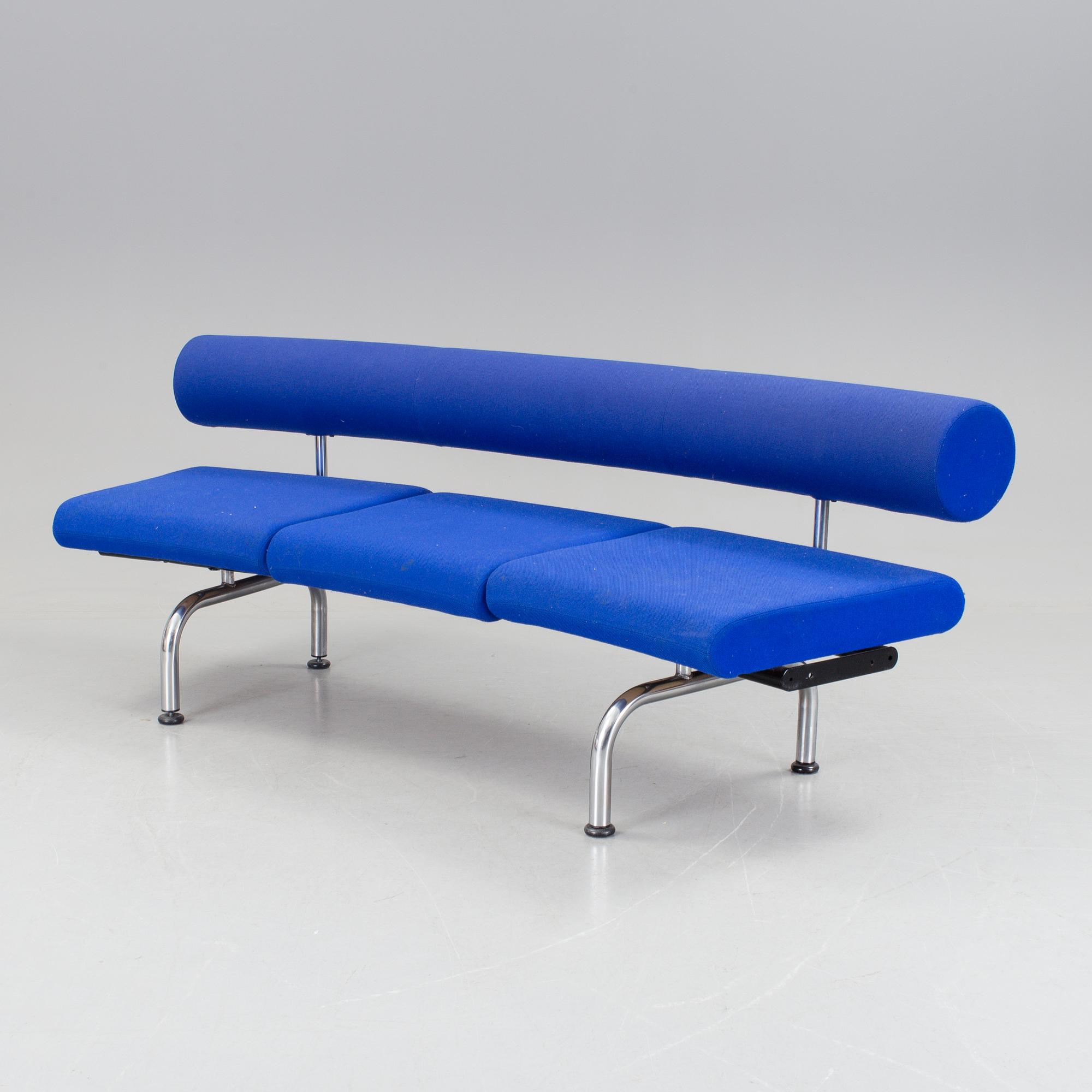 A "Pipeline" sofa designed by Johannes Foersom and Peter Hjorth Lorenzen föor Erik Jörgensen. Designed 1984.