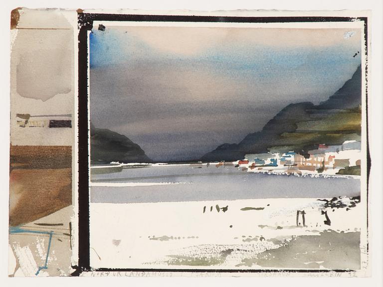 Lars Lerin, "Torshamn".