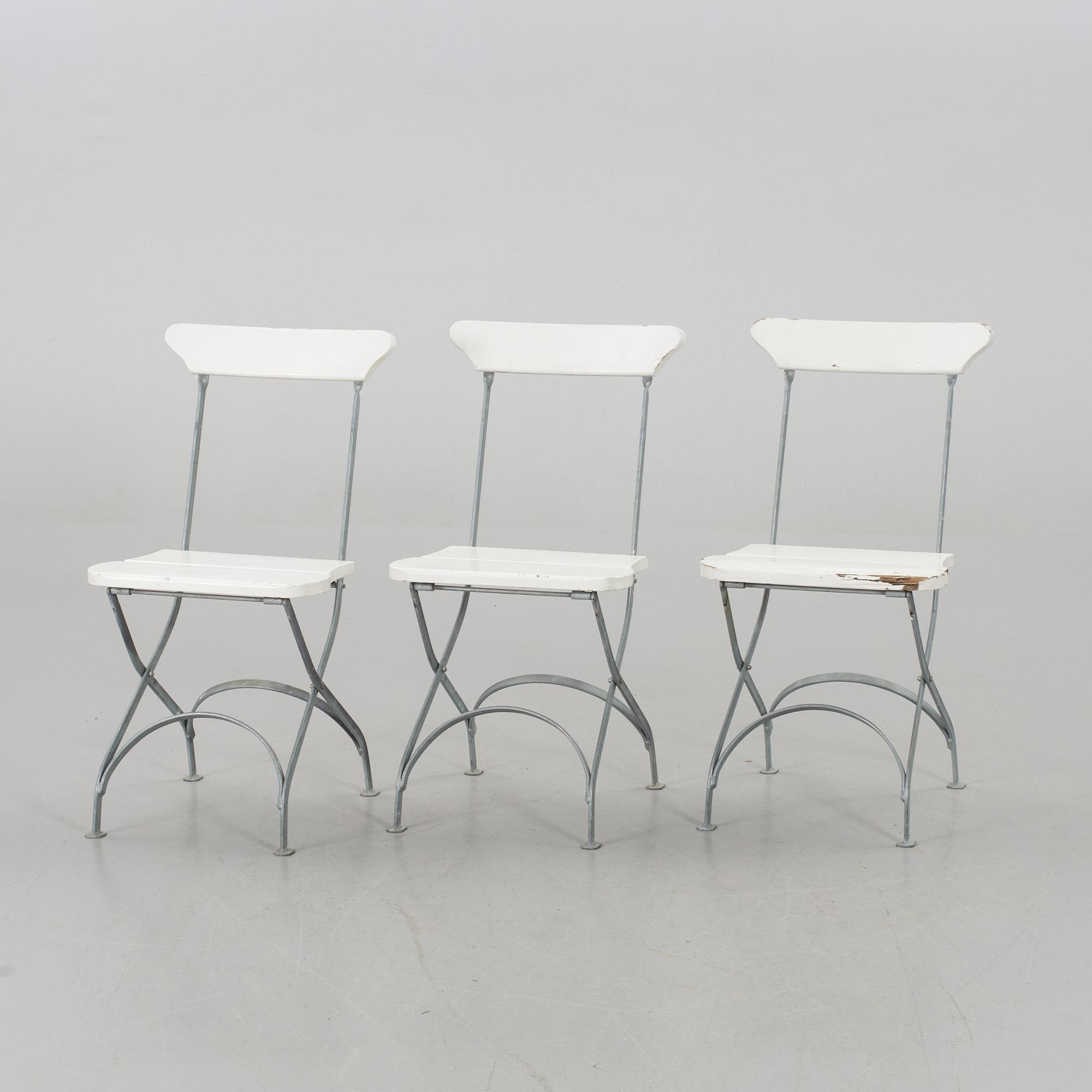 STOLAR, 3 st, Byarums Bruk, "Classic nr 2", modern tillverkning,