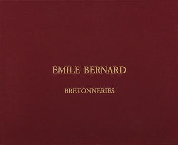 ÉMILE BERNARD, six lithographs numbered 26/125.