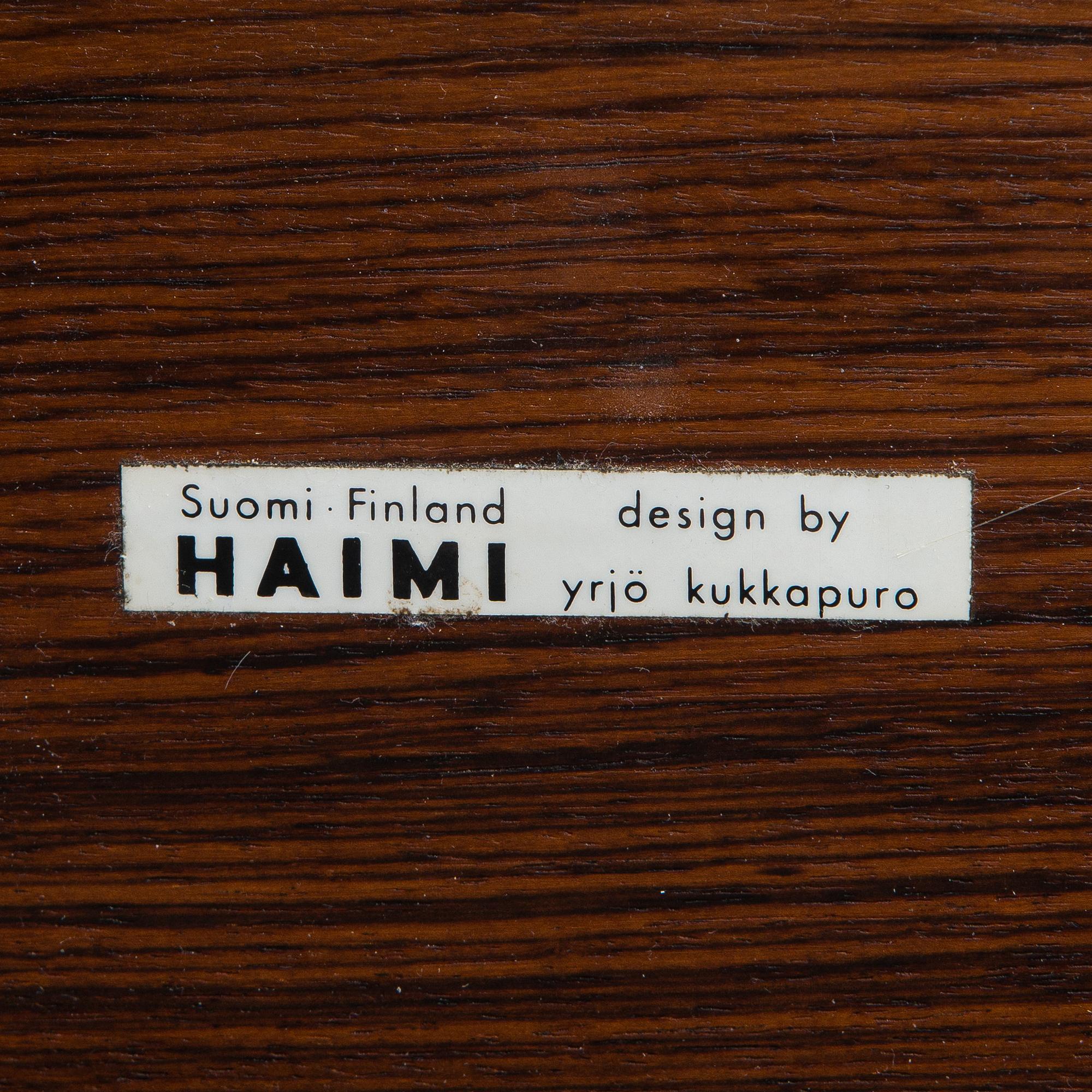 Yrjö Kukkapuro / Reino Ruokolainen, soffgrupp 4 delar, Haimi 1970-tal.