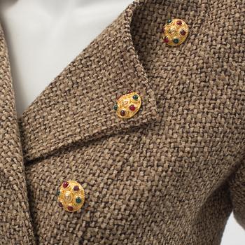 A Chanel wool jacket.